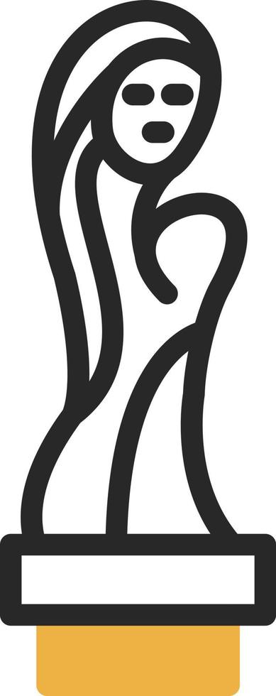 skulptur vektor ikon design