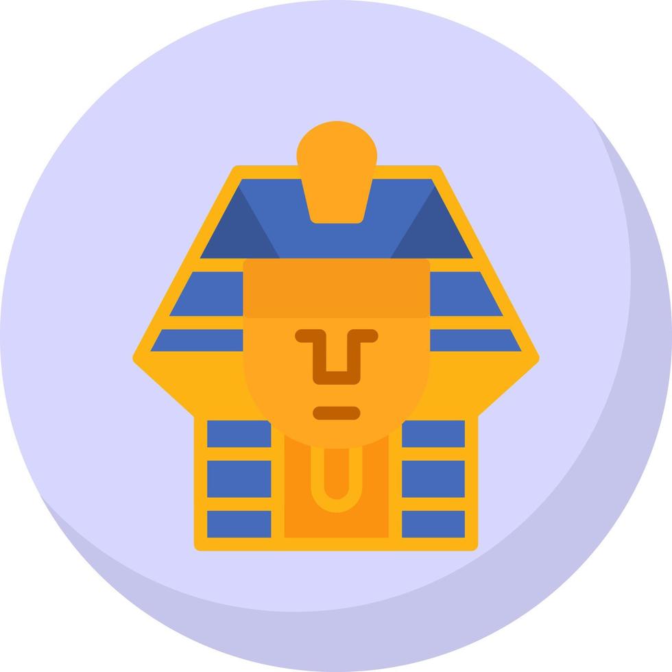 Pharao-Vektor-Icon-Design vektor