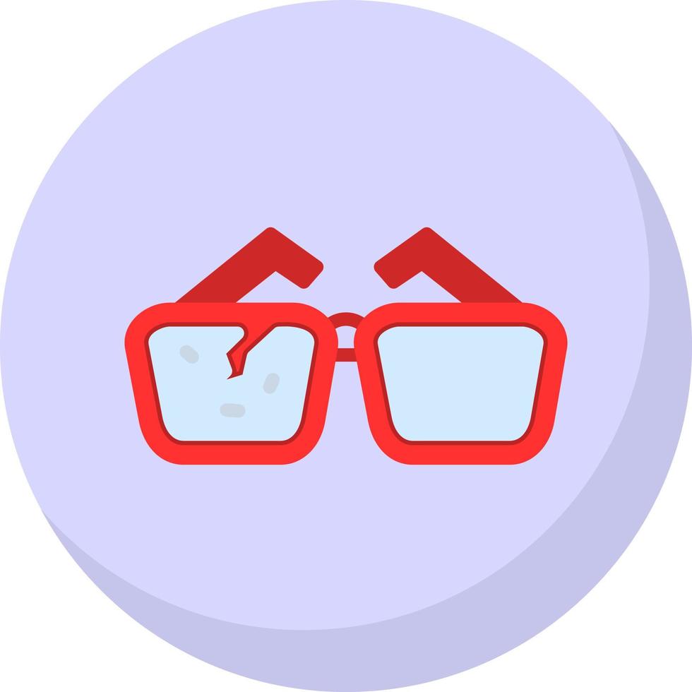 läsning glasögon vektor ikon design