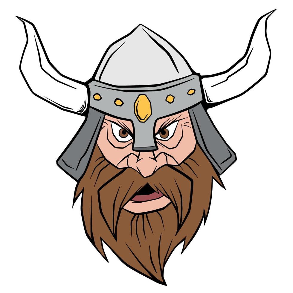 illustration av viking krigare vektor