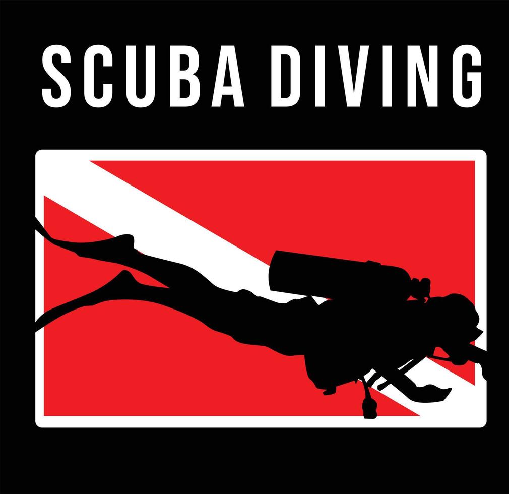 Taucher tauchen Tauchen Tauchen Schwimmen unter Wasser Symbol Logo Vektor Lager Bild Illustration