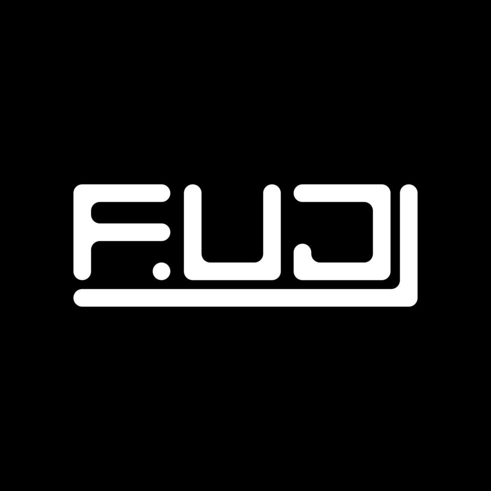 Fuji Brief Logo kreativ Design mit Vektor Grafik, Fuji einfach und modern Logo.