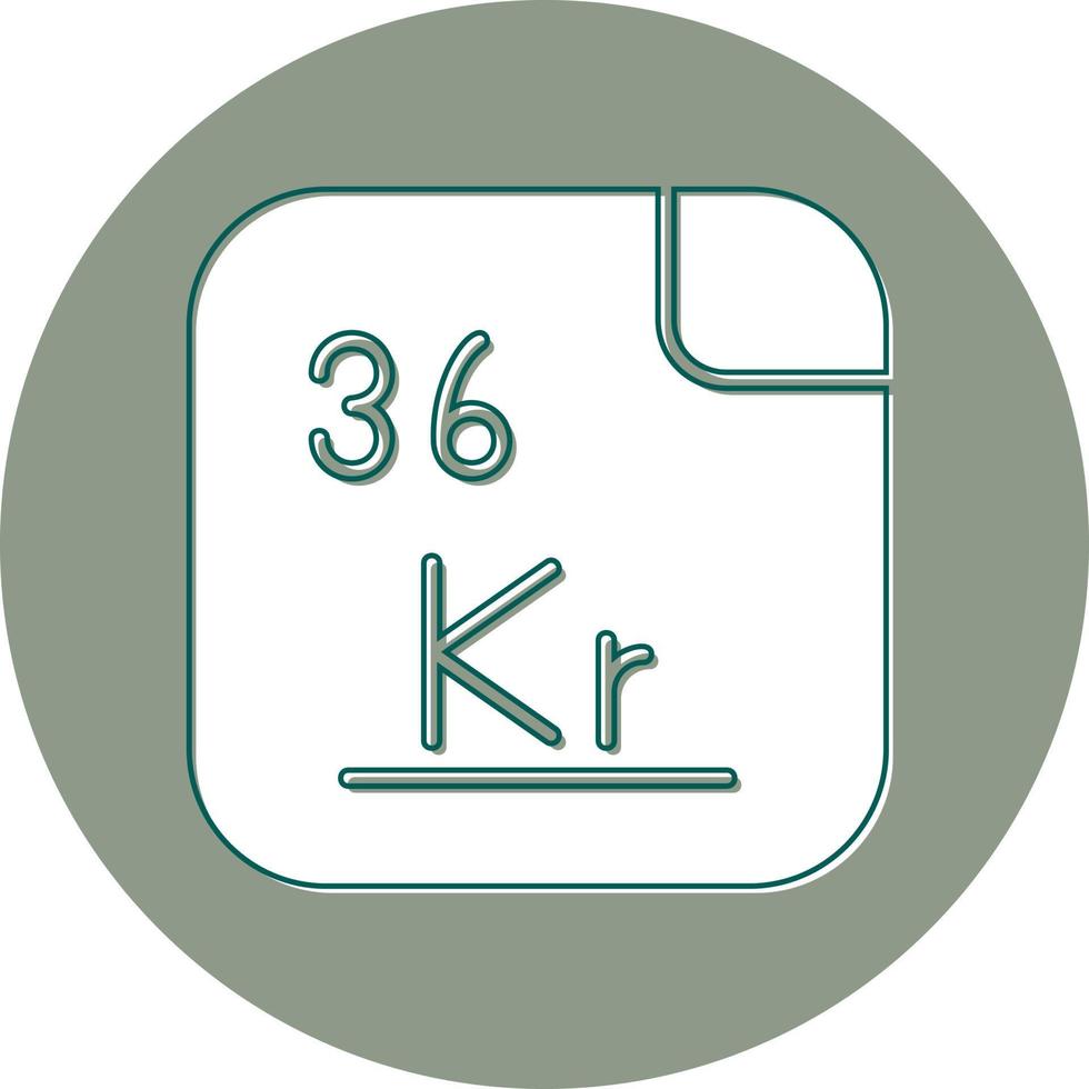 Krypton Vektor Symbol