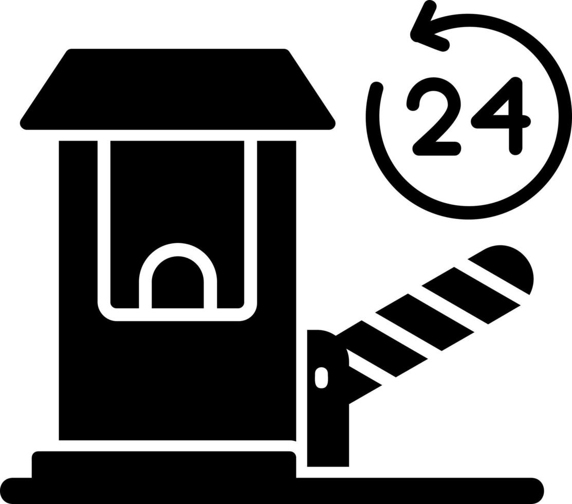 Maut Straße Vektor Symbol