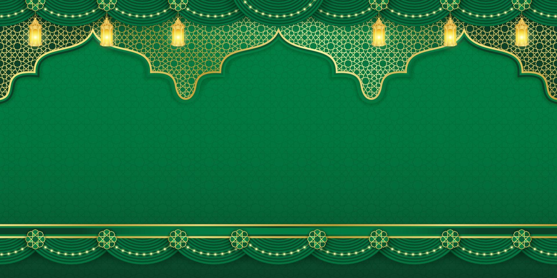 islamic prydnad mall för bakgrund, baner, affisch, omslag design, social media utfodra, berättelser. ramadan kareem och eid mubarak 2023 begrepp vektor