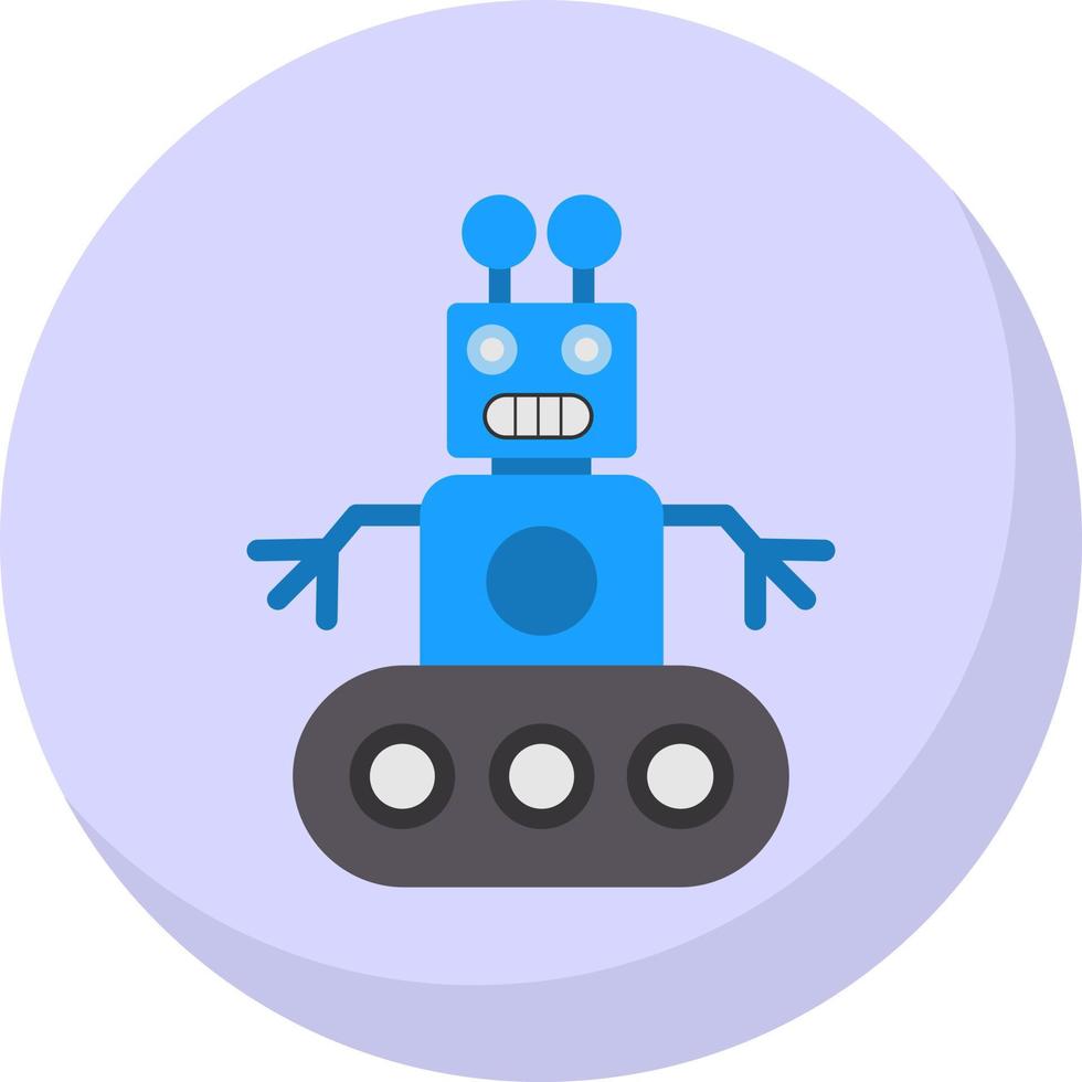 Roboterarm-Vektor-Icon-Design vektor