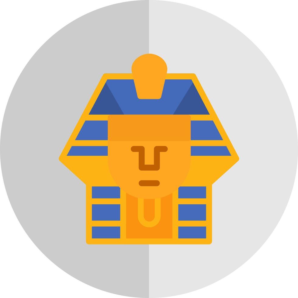 Pharao-Vektor-Icon-Design vektor