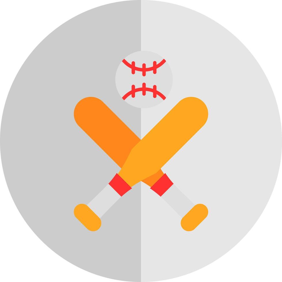 Baseball-Vektor-Icon-Design vektor