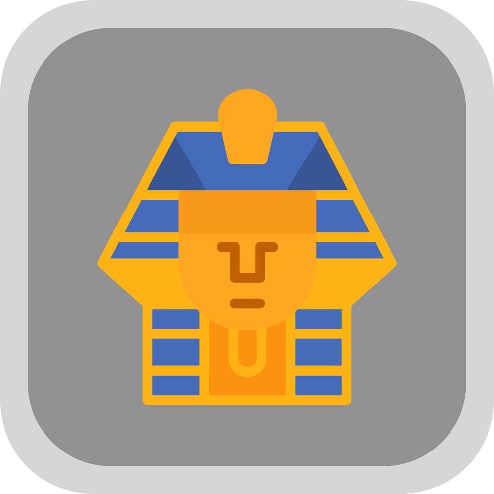 Pharao-Vektor-Icon-Design vektor