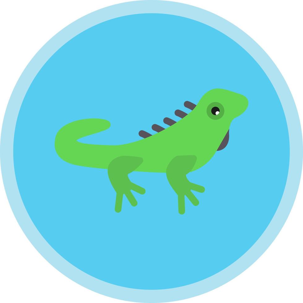 Leguan-Vektor-Icon-Design vektor