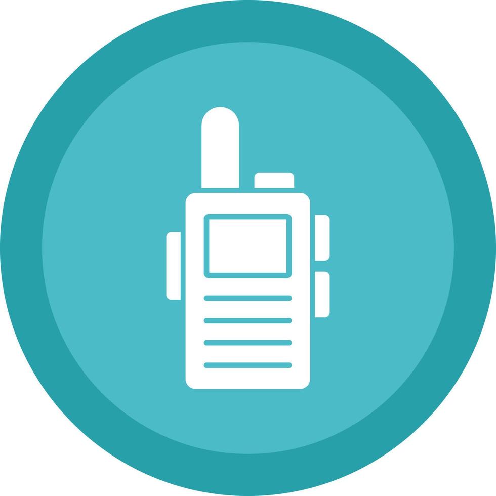 Walkie-Talkie-Vektor-Icon-Design vektor