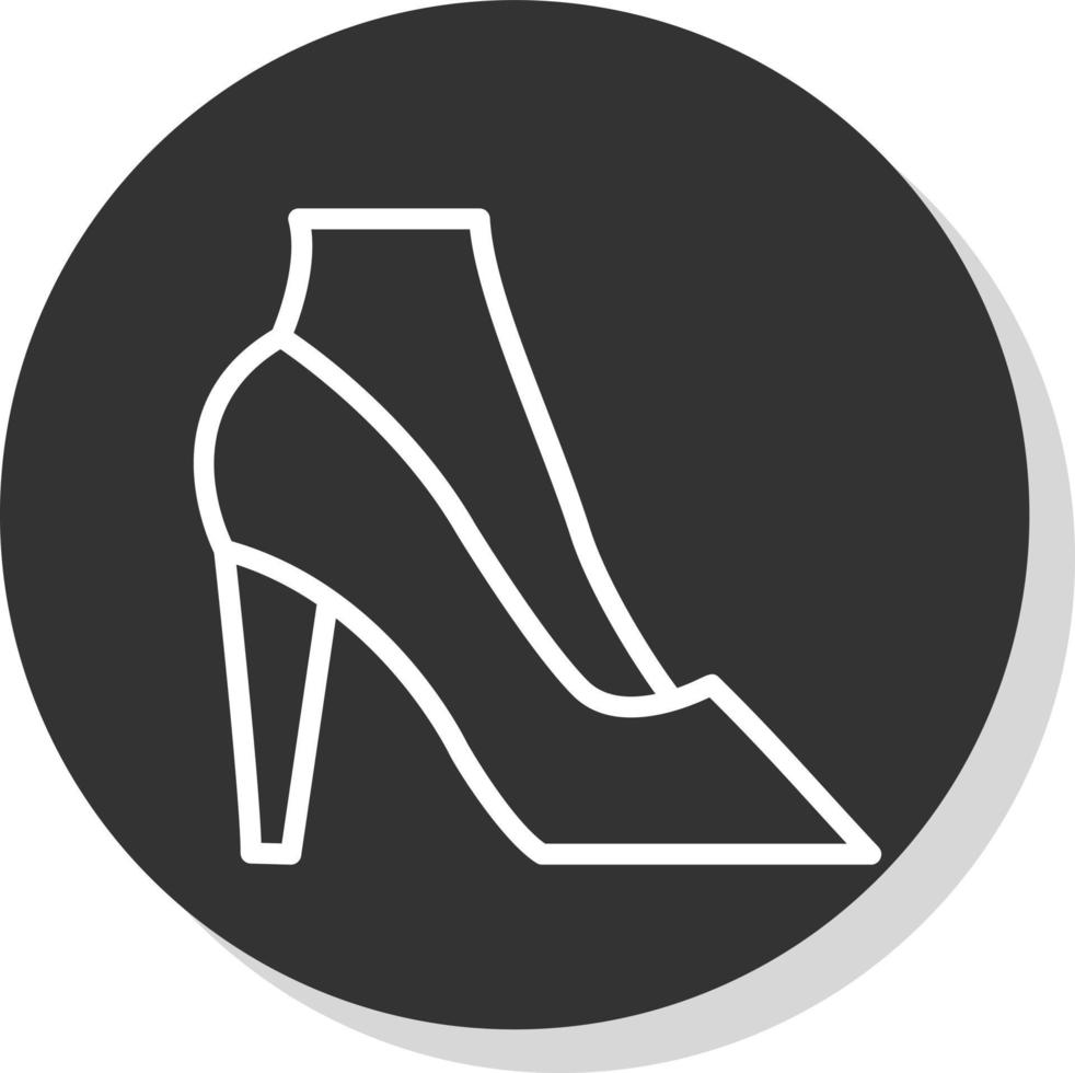 High Heels-Vektor-Icon-Design vektor