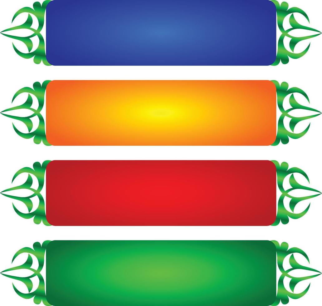 uppsättning av lyx gyllene arabicum islamic baner titel ram png transparent bakgrund guld text låda vektor design bilder