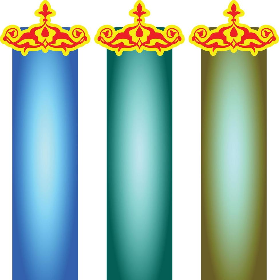 uppsättning av lyx gyllene arabicum islamic baner titel ram png transparent bakgrund guld text låda vektor design bilder