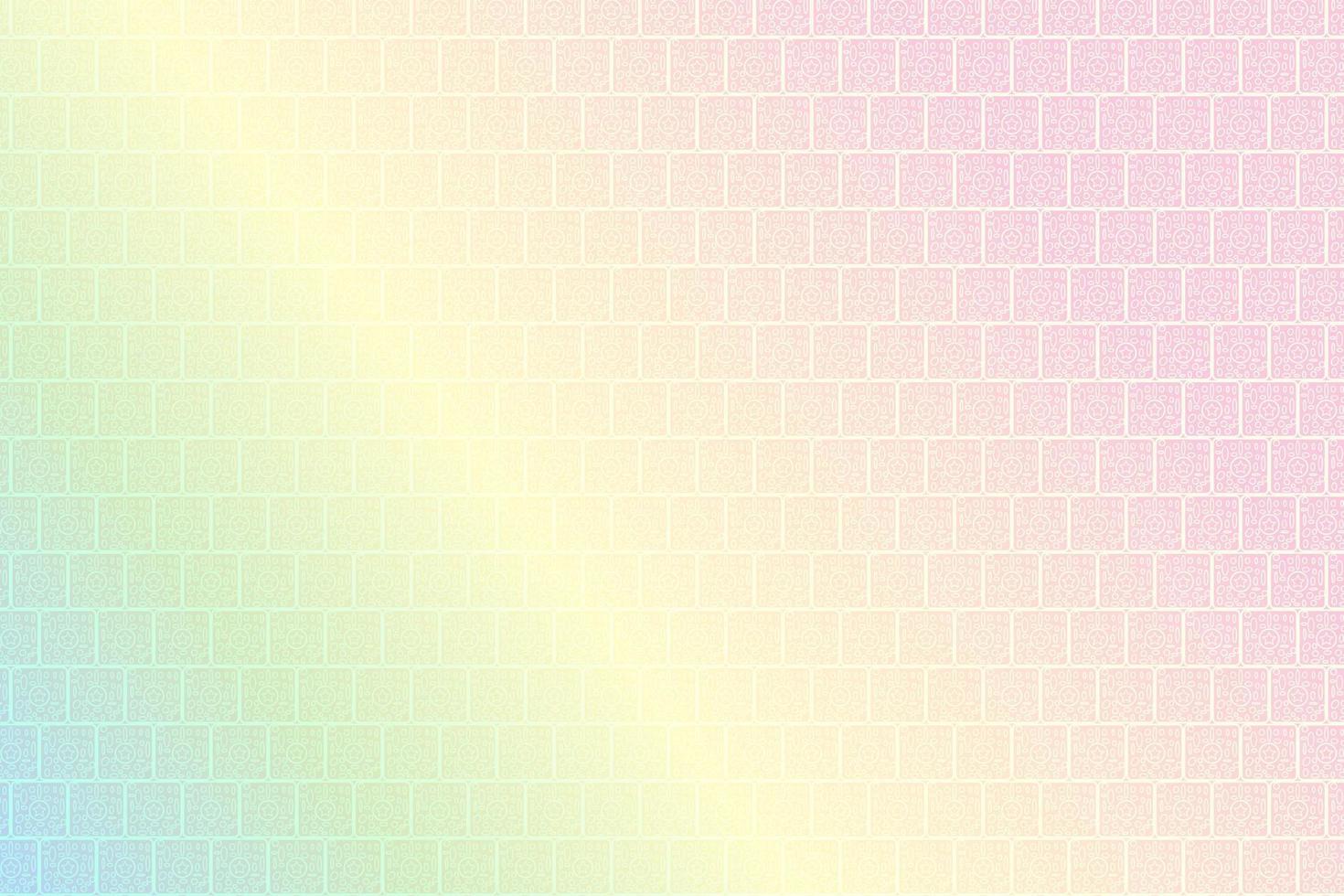 Muster mit geometrisch Elemente im Pastell- Töne. abstrakt Gradient Hintergrund vektor