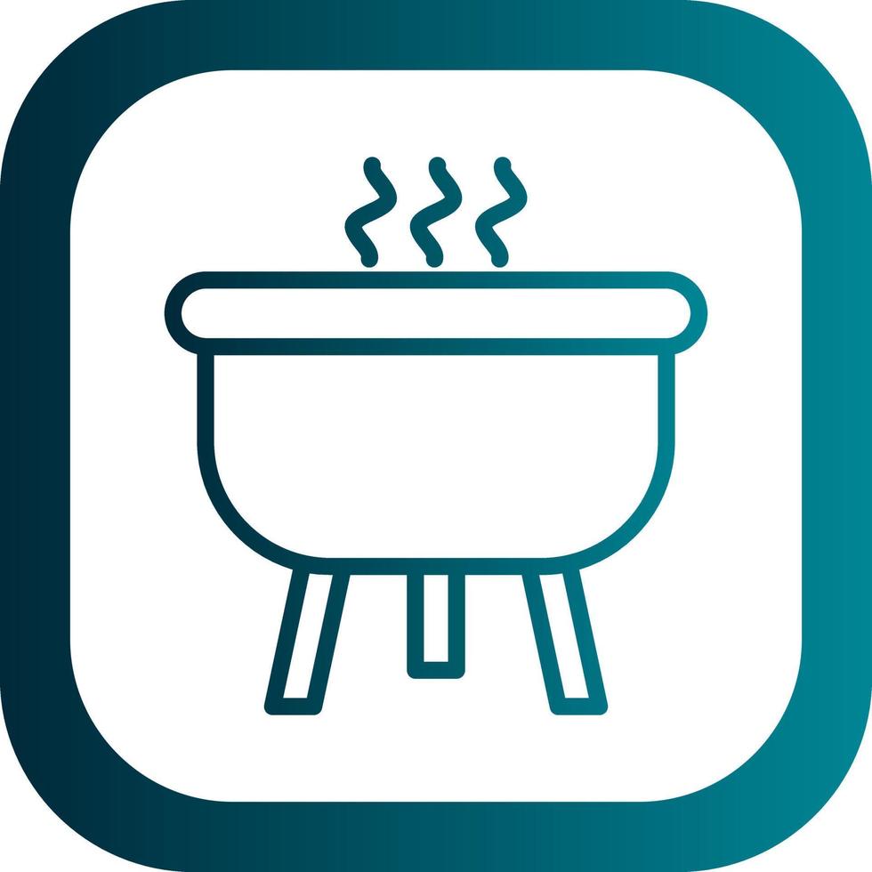 Brazier-Vektor-Icon-Design vektor