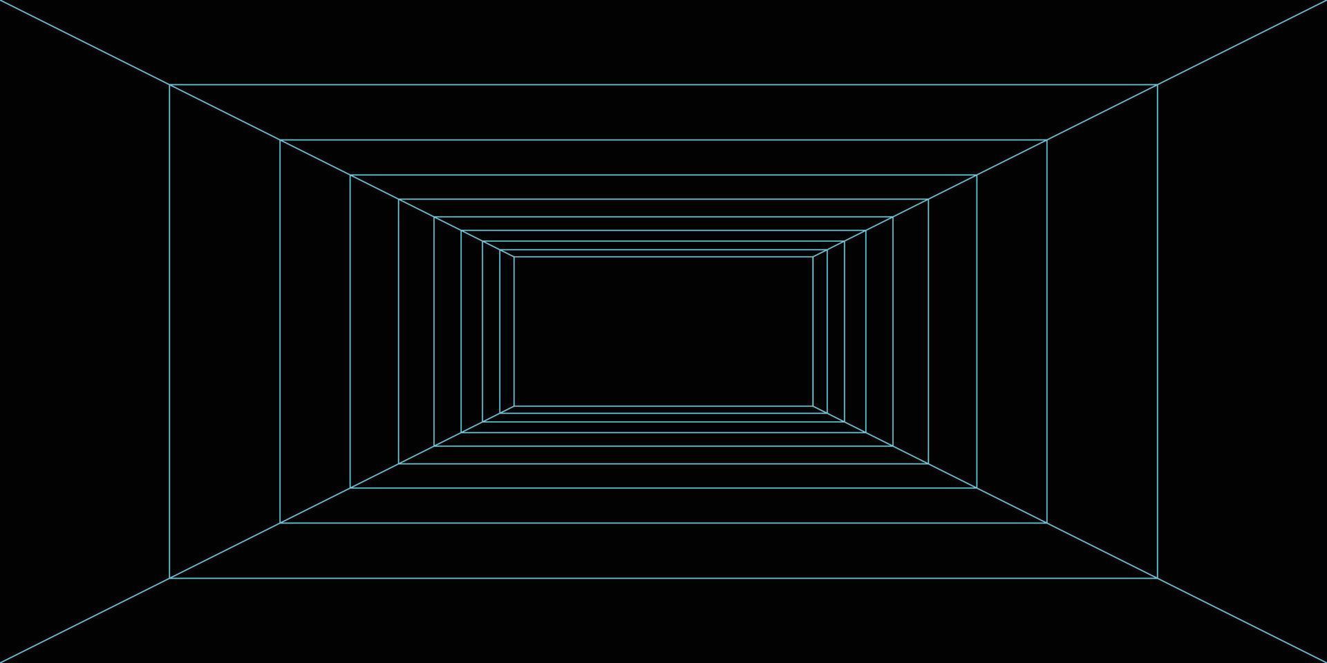 3d Tunnel im Digital Technologie Stil zum Hintergrund vektor