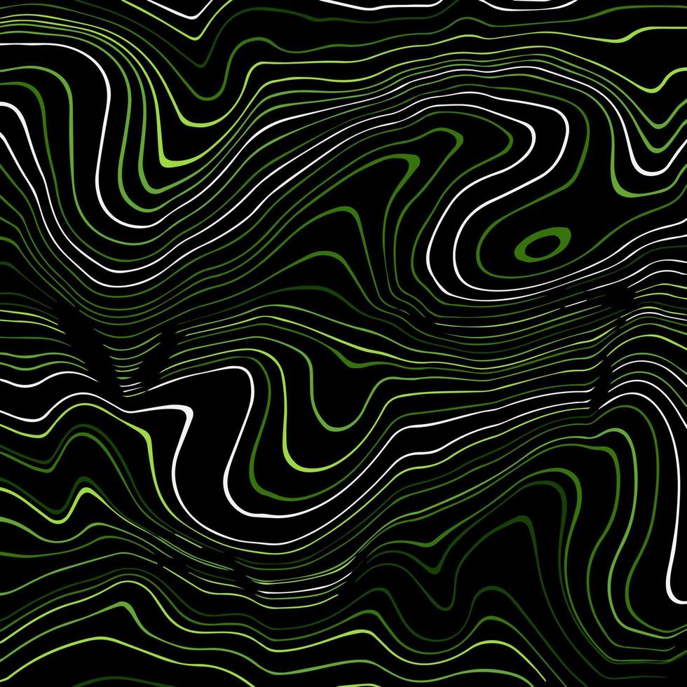 Wellenlinien abstrakter Hintergrund. Vektor-Illustration vektor