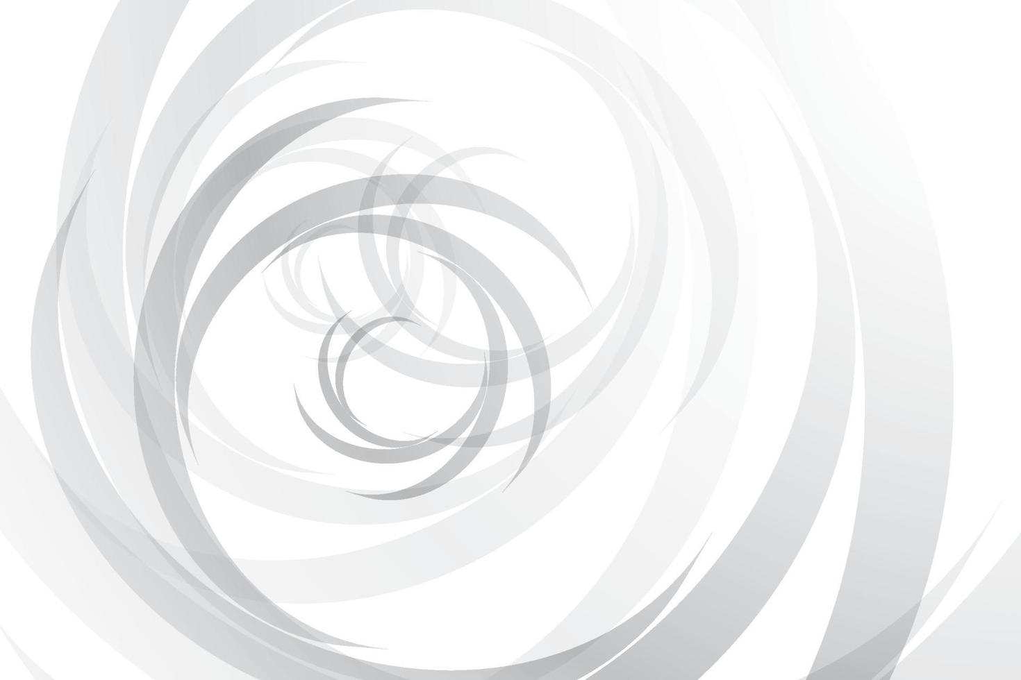 abstrakte weiße und graue Farbe, modernes Design streift Hintergrund mit geometrischer runder Form. Vektor-Illustration. vektor