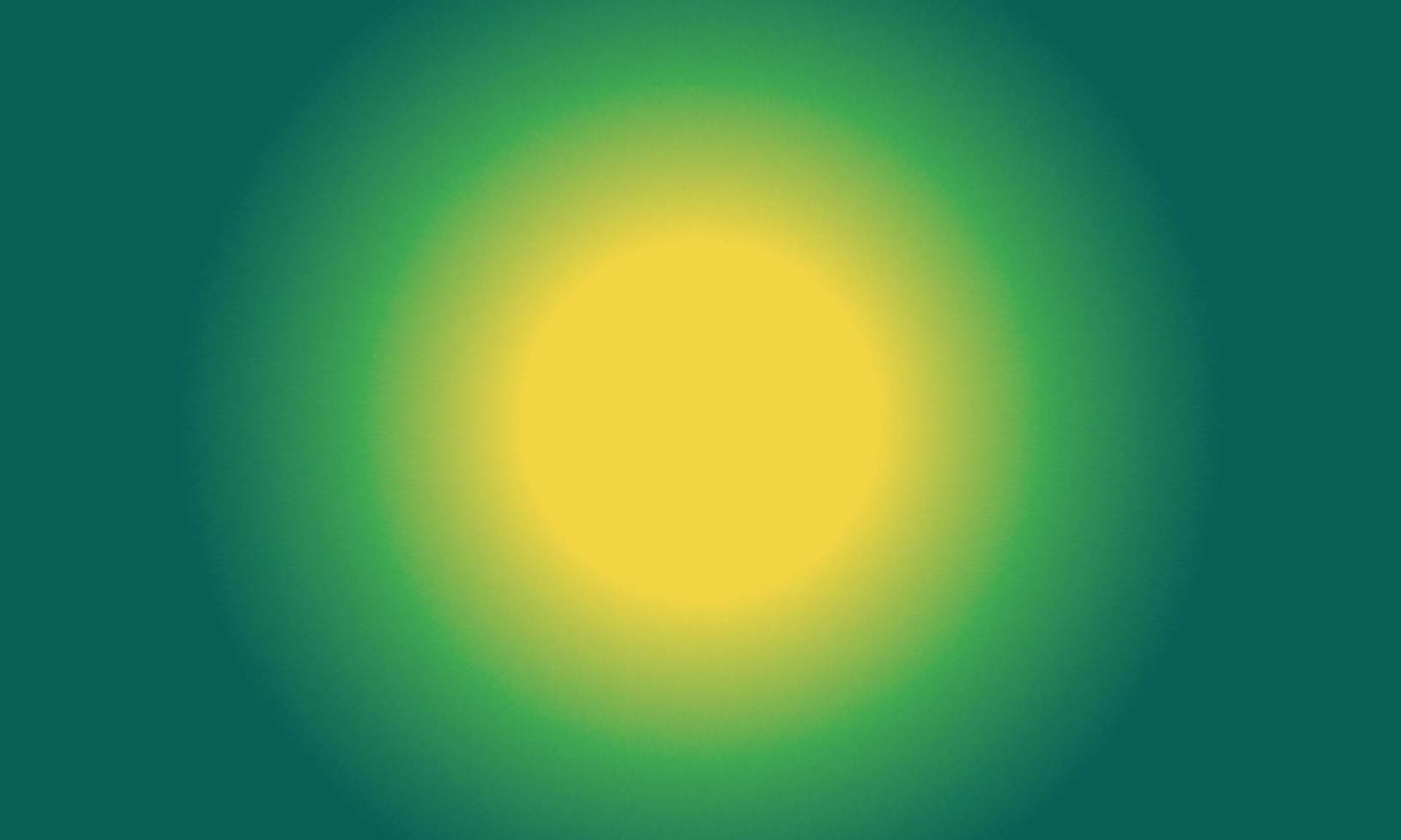 Grün und Gelb Kreis abstrakt Gradient Hintergrund vektor