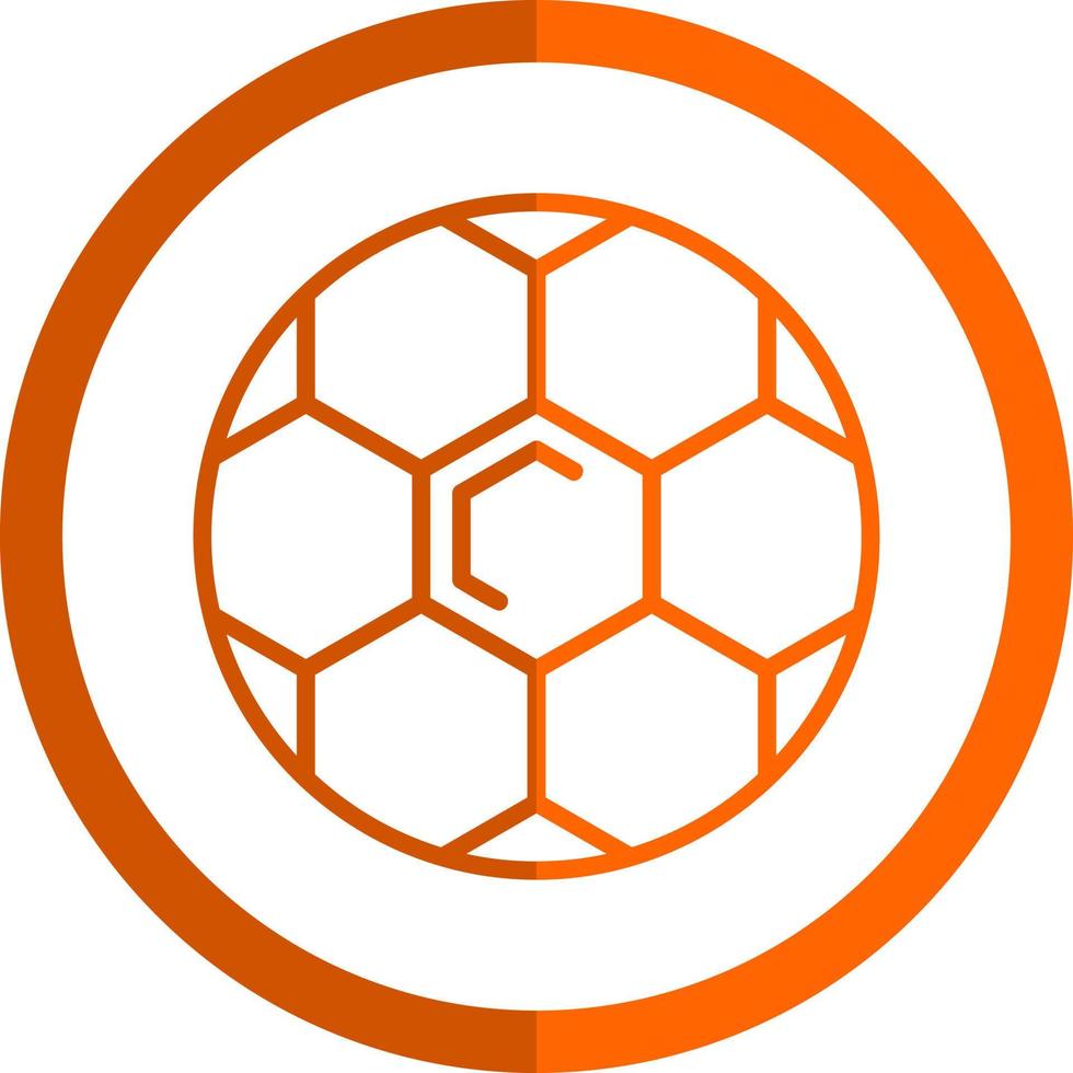 Fußball-Vektor-Icon-Design vektor