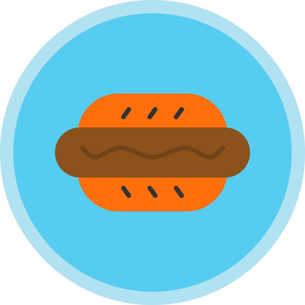 Hot-Dog-Vektor-Icon-Design vektor