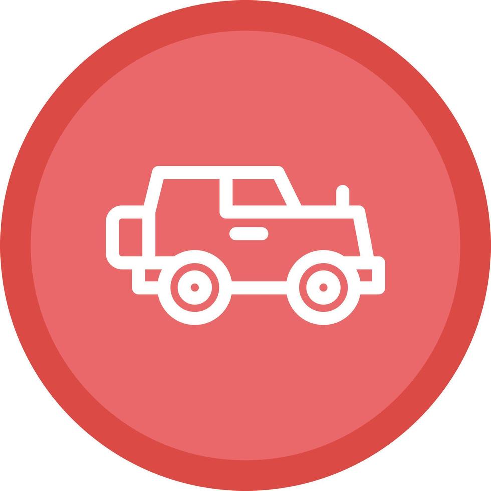 Offroad-Vektor-Icon-Design vektor