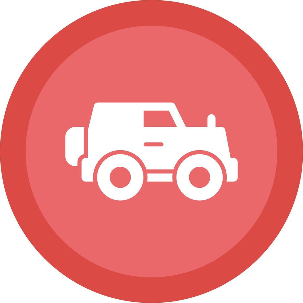 Offroad-Vektor-Icon-Design vektor