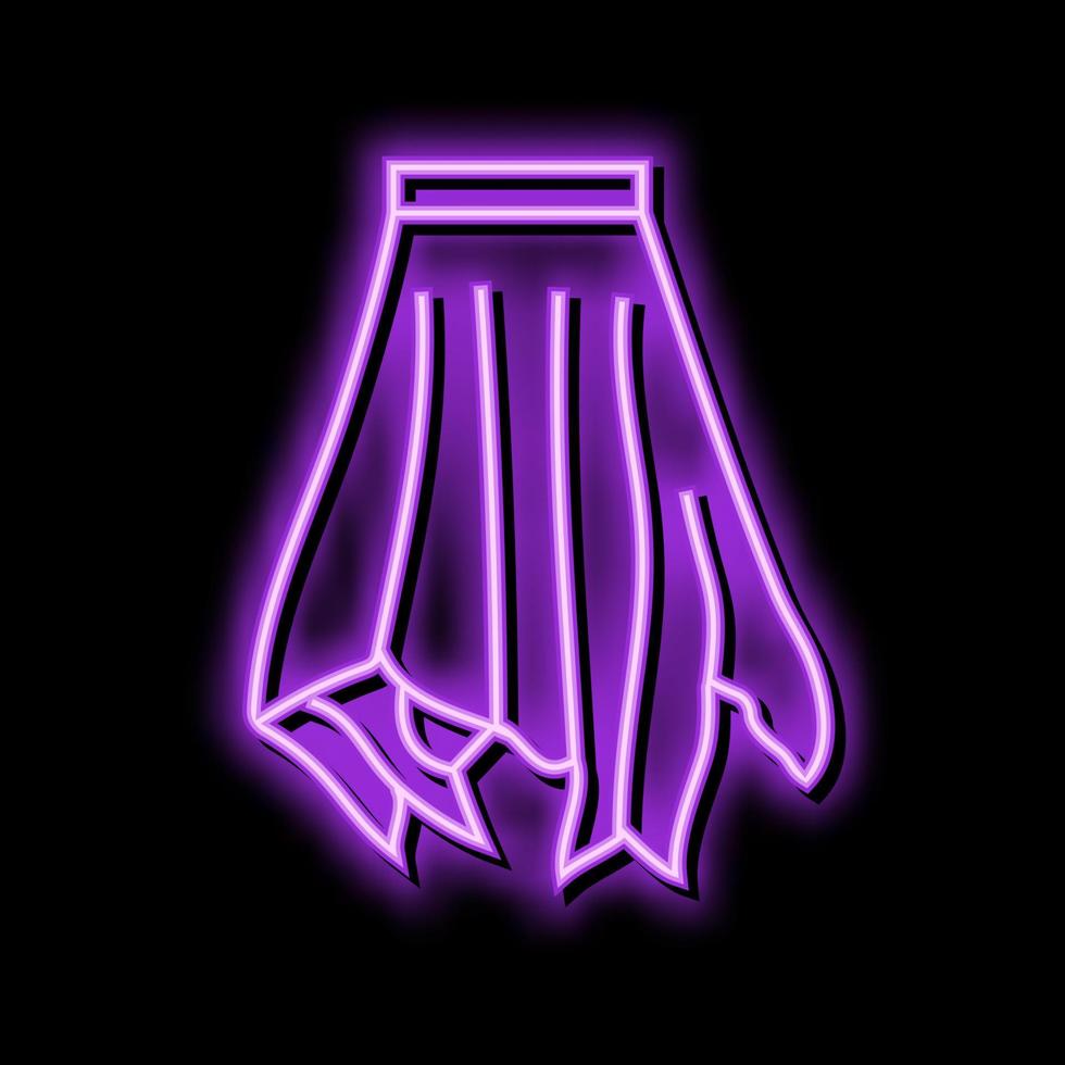 Taschentuch Rock Neon- glühen Symbol Illustration vektor