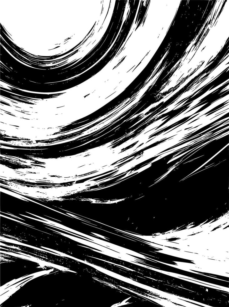 abstrakt Hintergrund. einfarbig Textur. schwarz und Weiß texturiert vektor