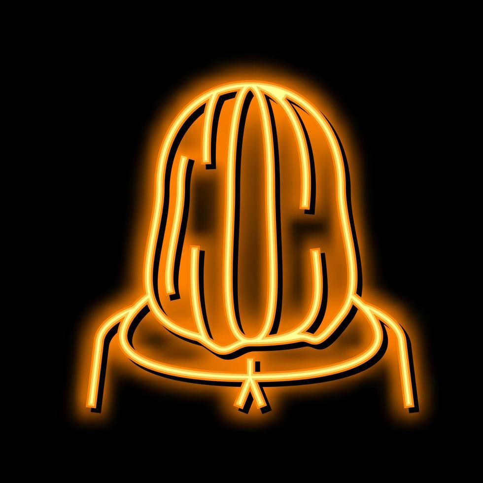 innan frisering service neon glöd ikon illustration vektor