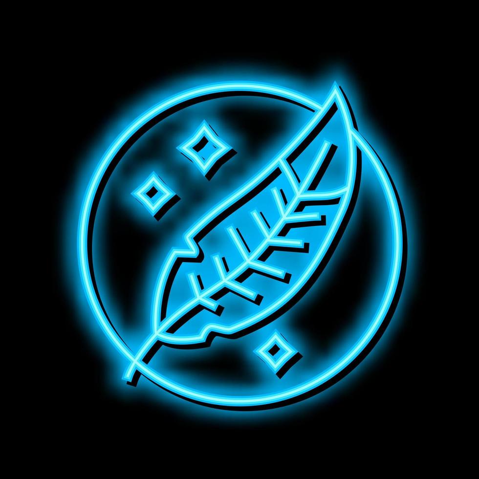 zart waschen Neon- glühen Symbol Illustration vektor