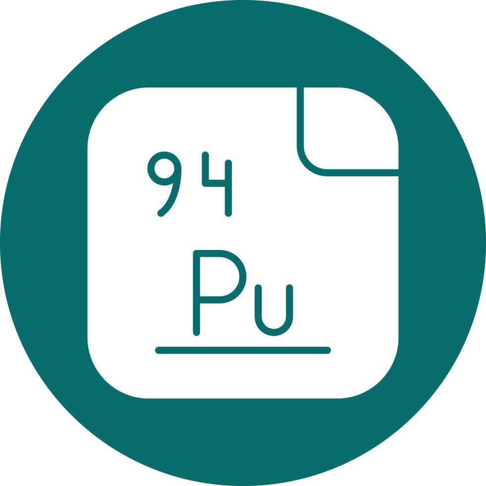 Plutonium Vektor Symbol