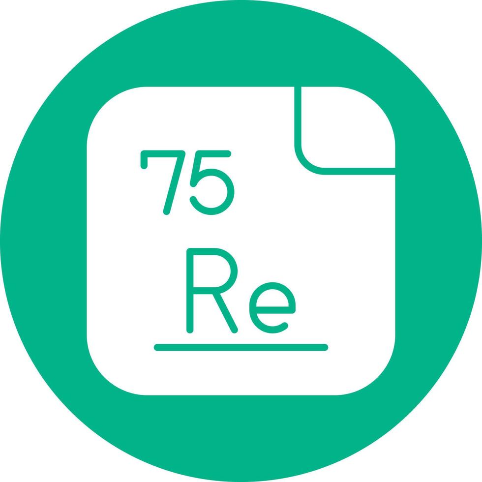 Rhenium Vektor Symbol