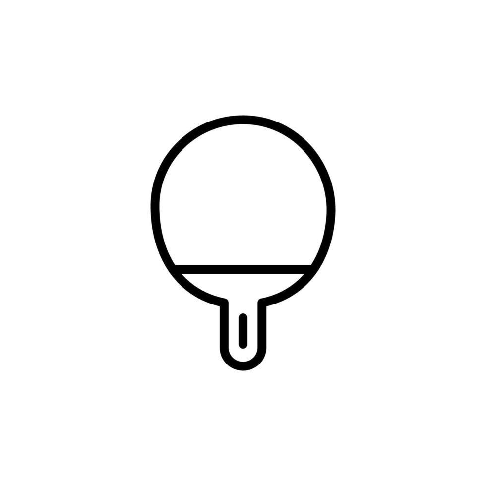 pinne ikon med översikt stil vektor