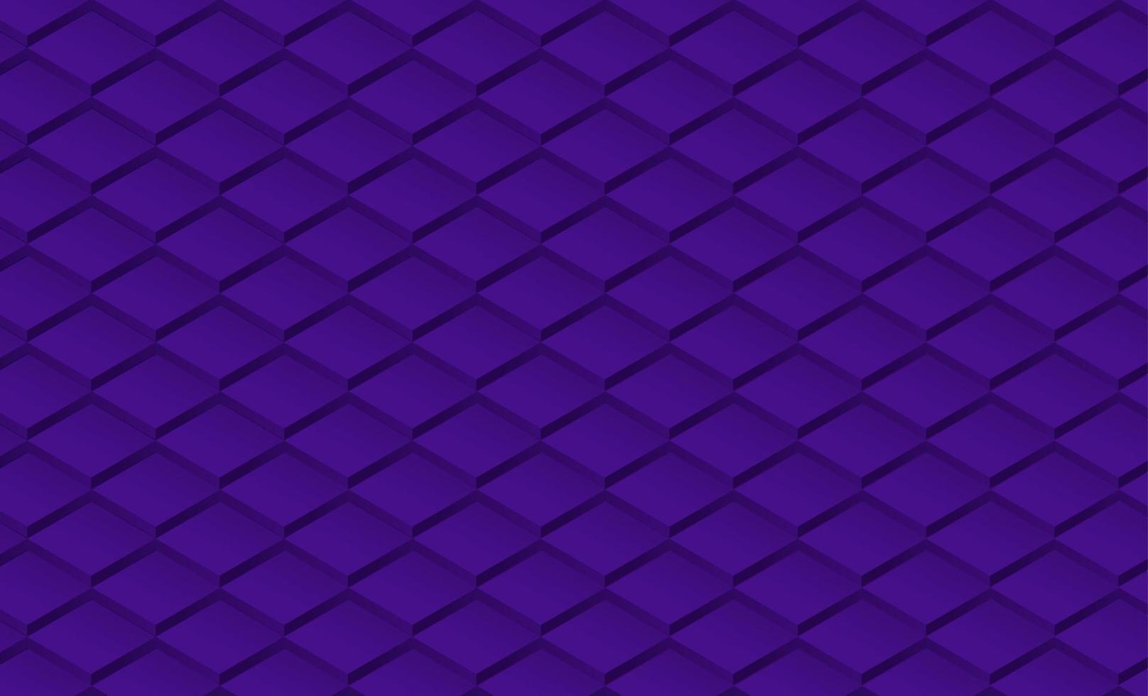 geometrisch ultraviolett Hintergrund Rauten Mosaik vektor