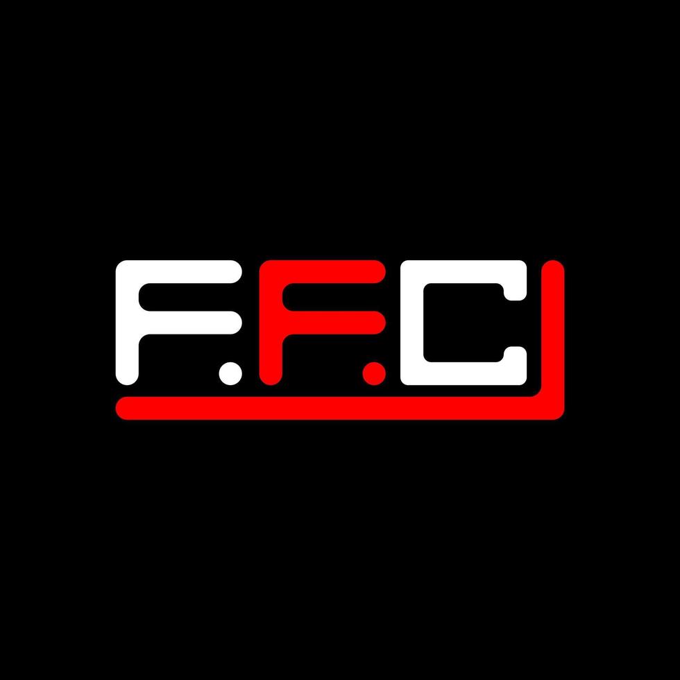 ffc brev logotyp kreativ design med vektor grafisk, ffc enkel och modern logotyp.