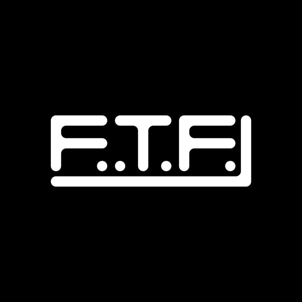 ftf brev logotyp kreativ design med vektor grafisk, ftf enkel och modern logotyp.