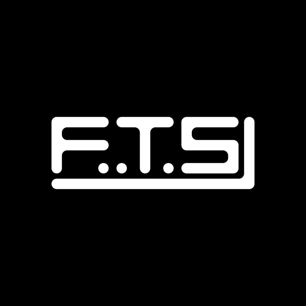 fts Brief Logo kreativ Design mit Vektor Grafik, fts einfach und modern Logo.