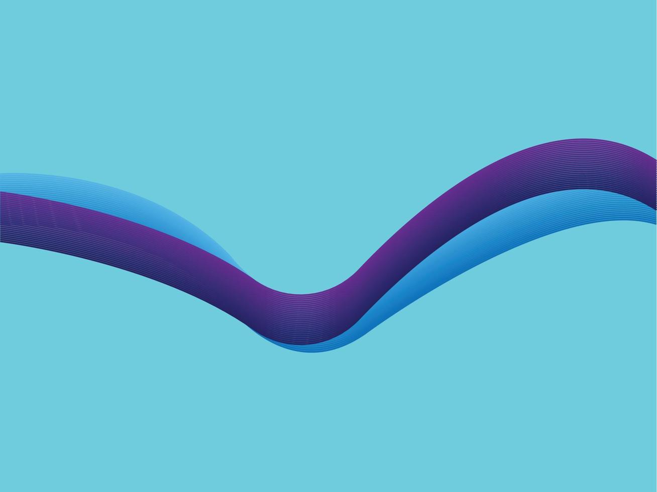abstrakt Hintergrund mit Blau und lila Kurve Element zum Hintergrund und Banner vektor