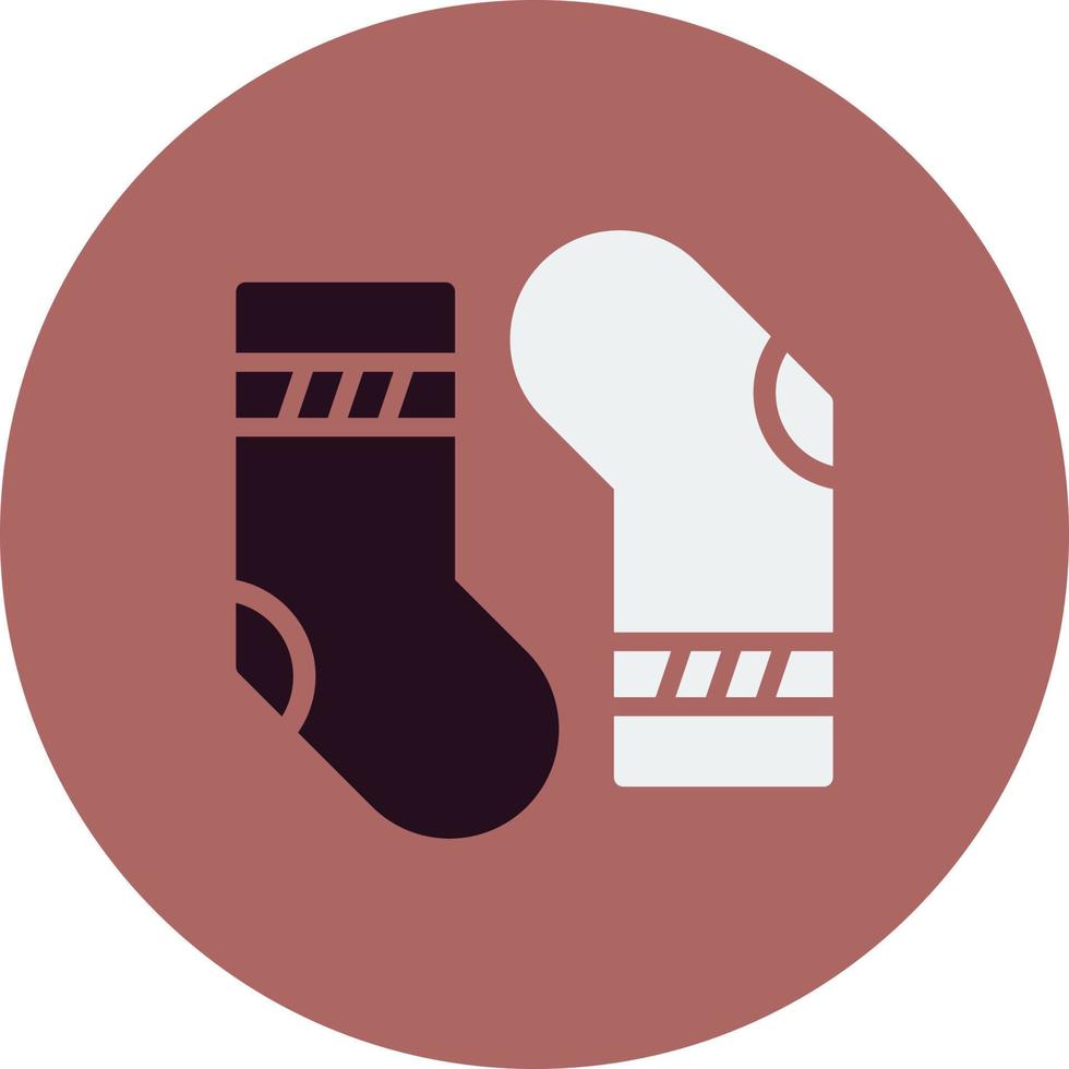 Socken-Vektor-Symbol vektor