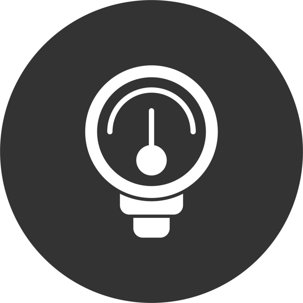 Manometer-Vektorsymbol vektor