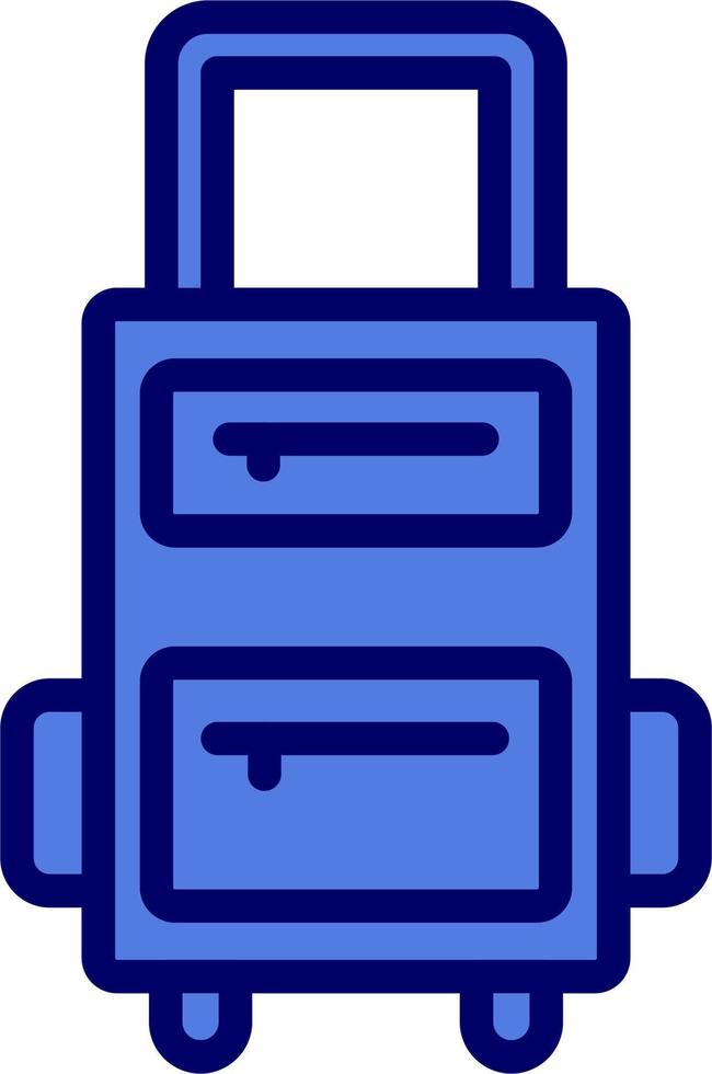 Vektorsymbol für Reisetaschen vektor