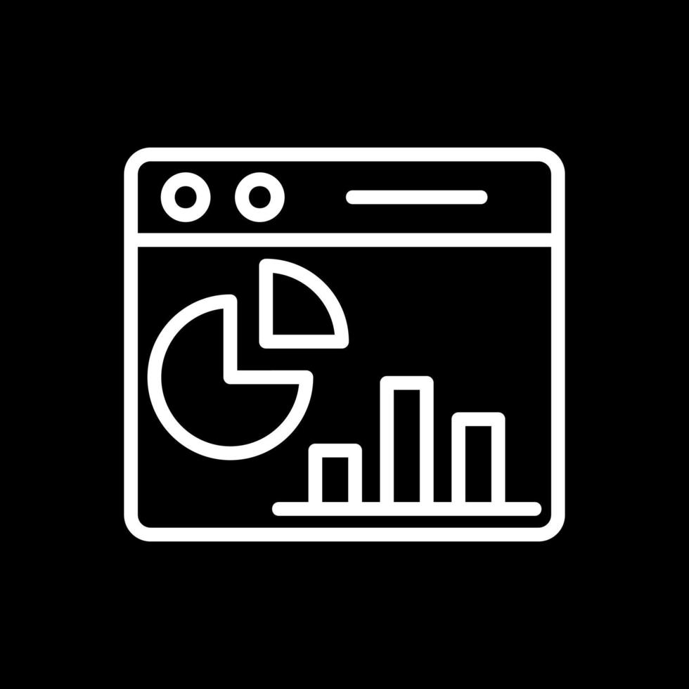 webbsida statistik vektor ikon design