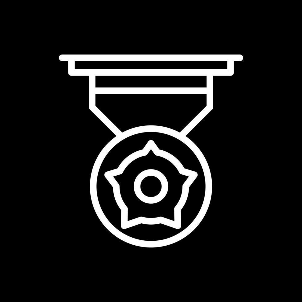 Bronzemedaillen-Vektor-Icon-Design vektor