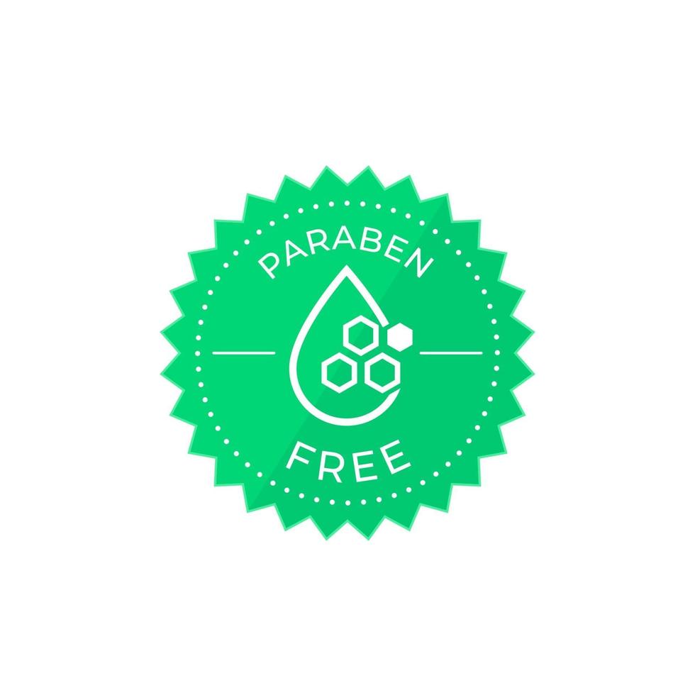 paraben fri vektor badge design.eps