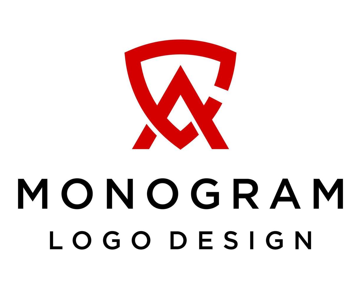 ca brev monogram skydda säkerhet logotyp design. vektor