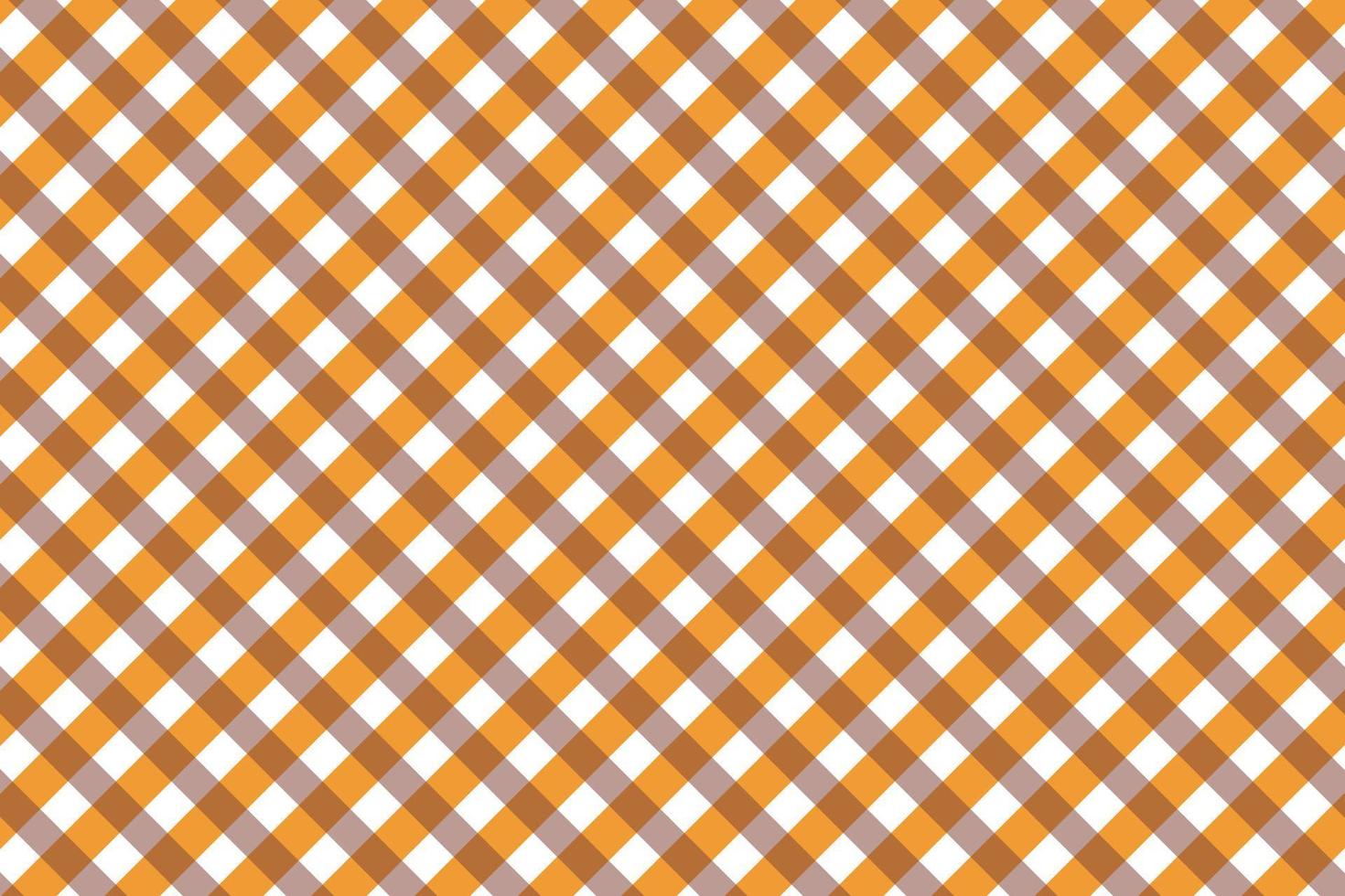 Schwindler Orange Gingham Muster Design, geeignet zum Kleider, Papier, Tischdecken, Hemden. vektor