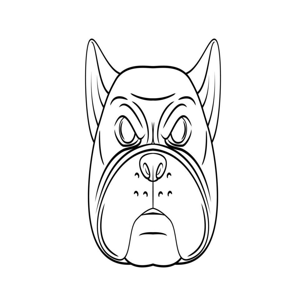 hund symbol illustration design vektor