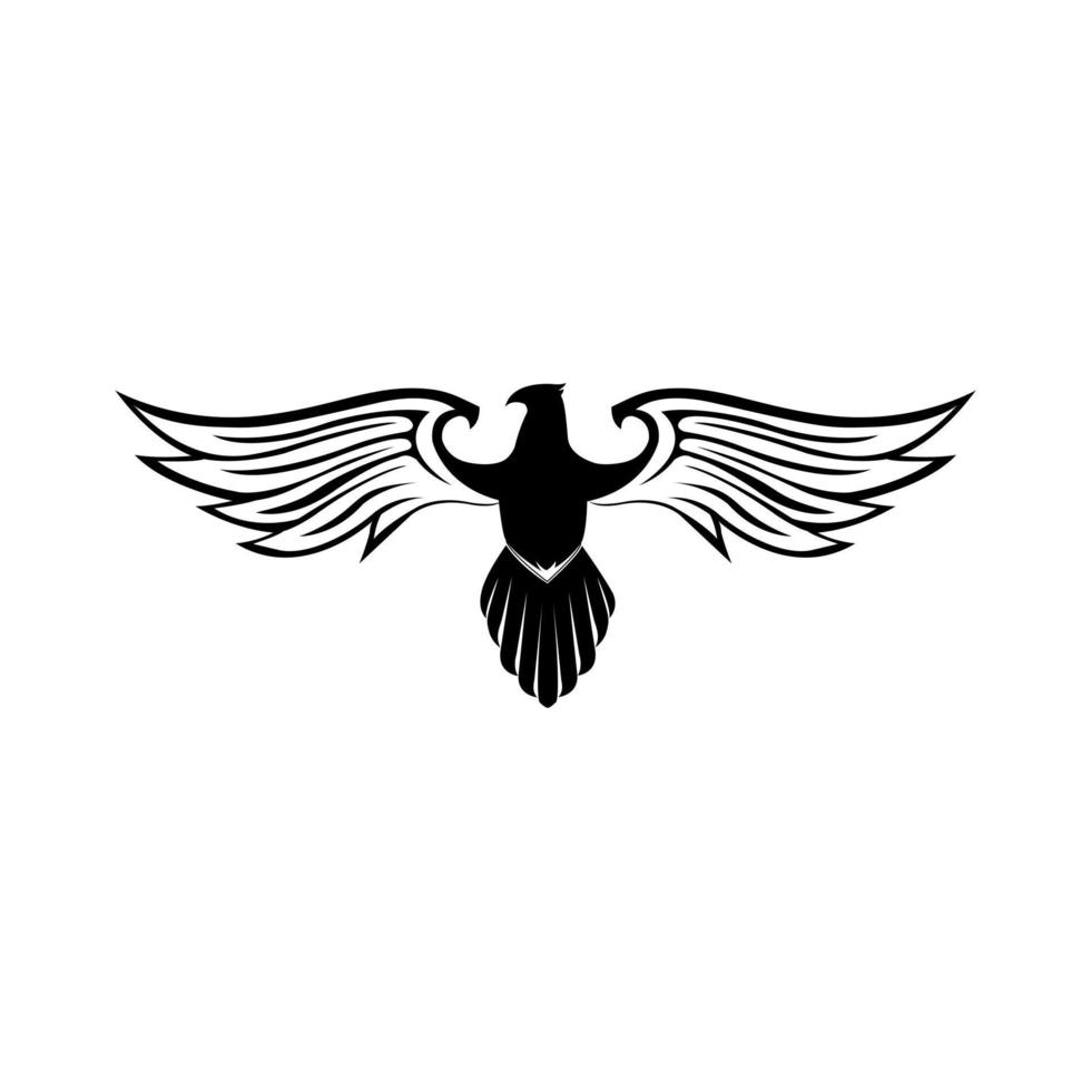 Adler Flügel Symbol Illustration Design vektor